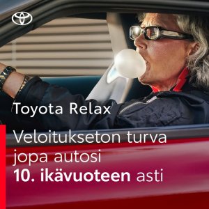 Toyota myöntää ainutlaatuisen turvan autollesi veloituksetta